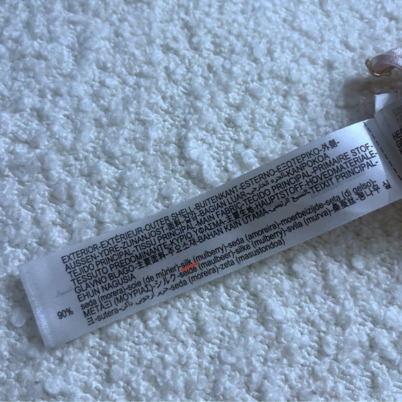 ZARA SILK BRA NWOT - Picture 5 of 5